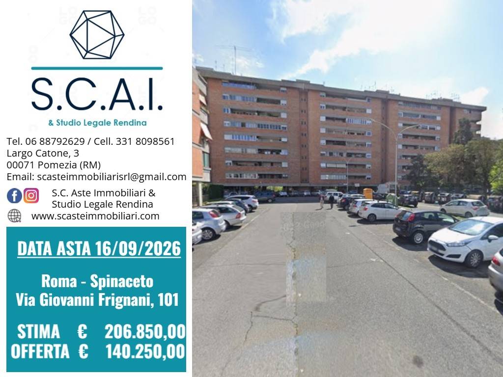 appartamento in vendita a Roma in zona Spinaceto