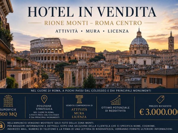 intera palazzina in vendita a Roma in zona Rione Monti/Campitelli