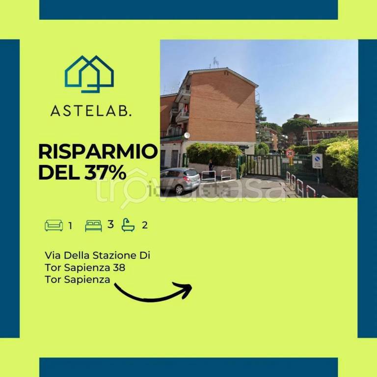 appartamento in vendita a Roma in zona Tor Sapienza