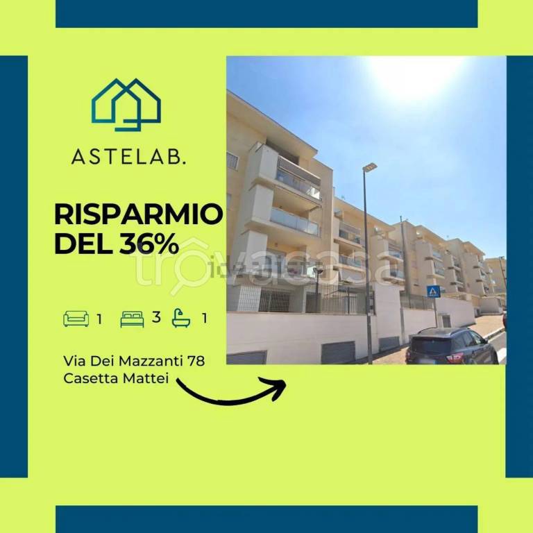 appartamento in vendita a Roma in zona Corviale