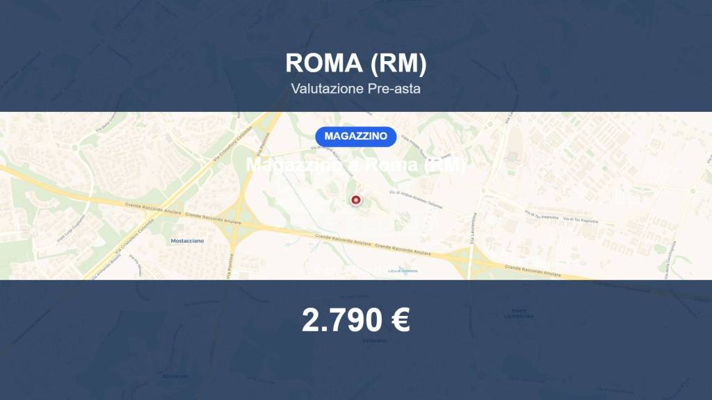 locale commerciale in vendita a Roma