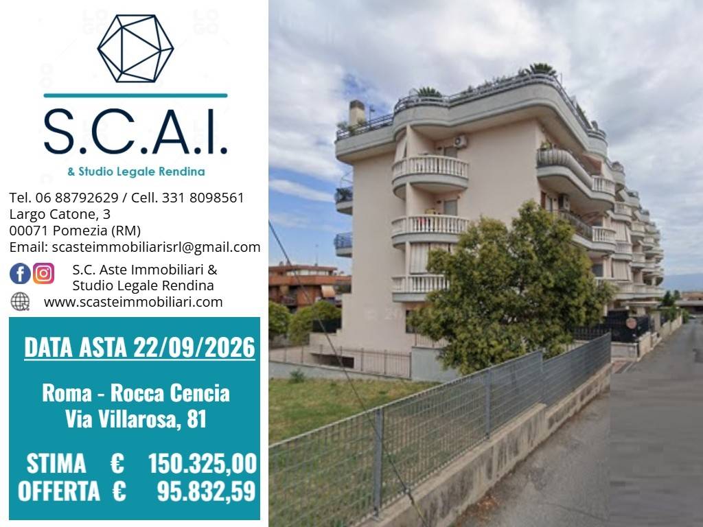 appartamento in vendita a Roma in zona Finocchio