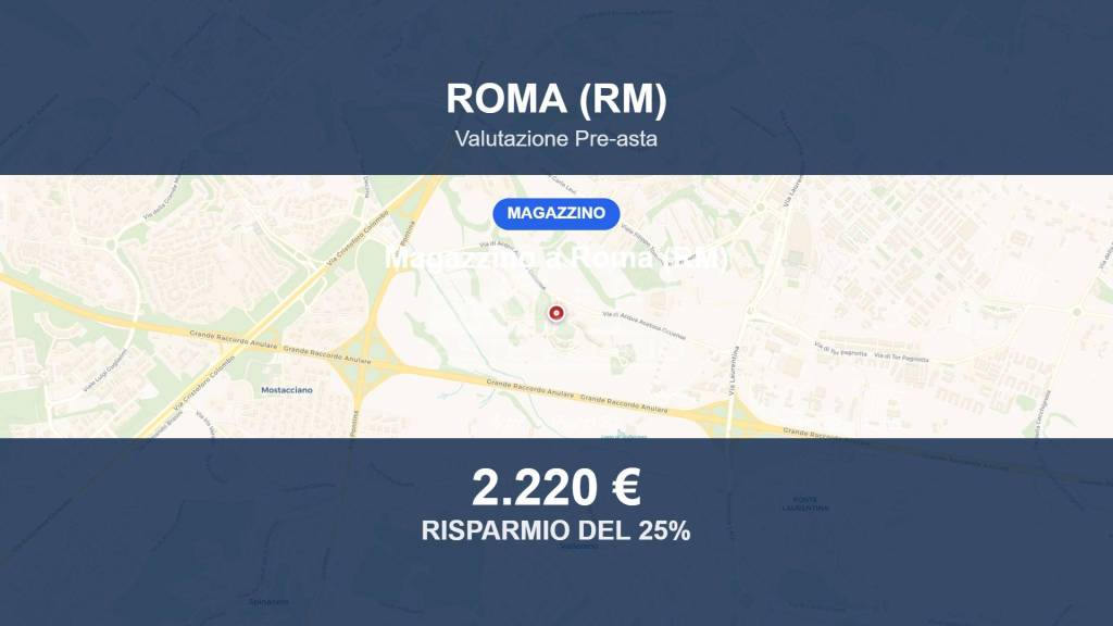 locale commerciale in vendita a Roma
