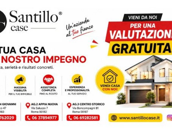 appartamento in vendita a Roma in zona Tuscolano