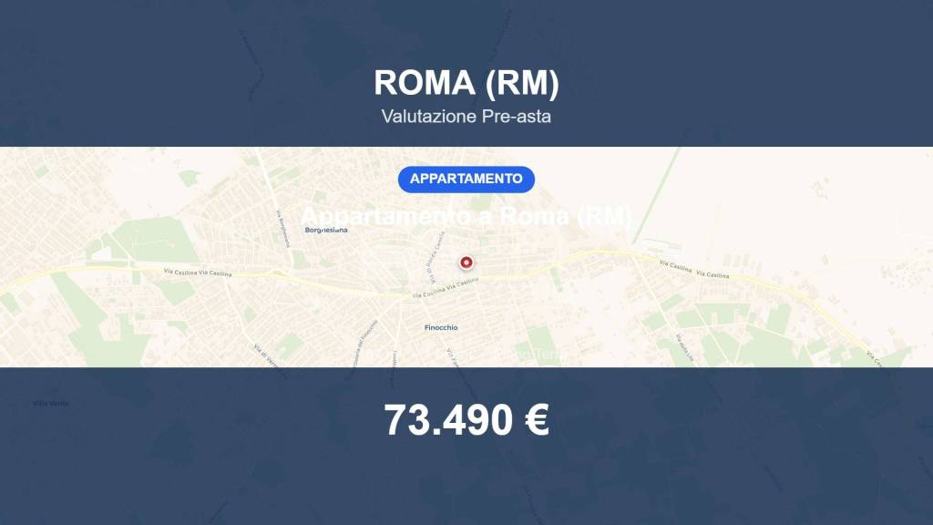 appartamento in vendita a Roma