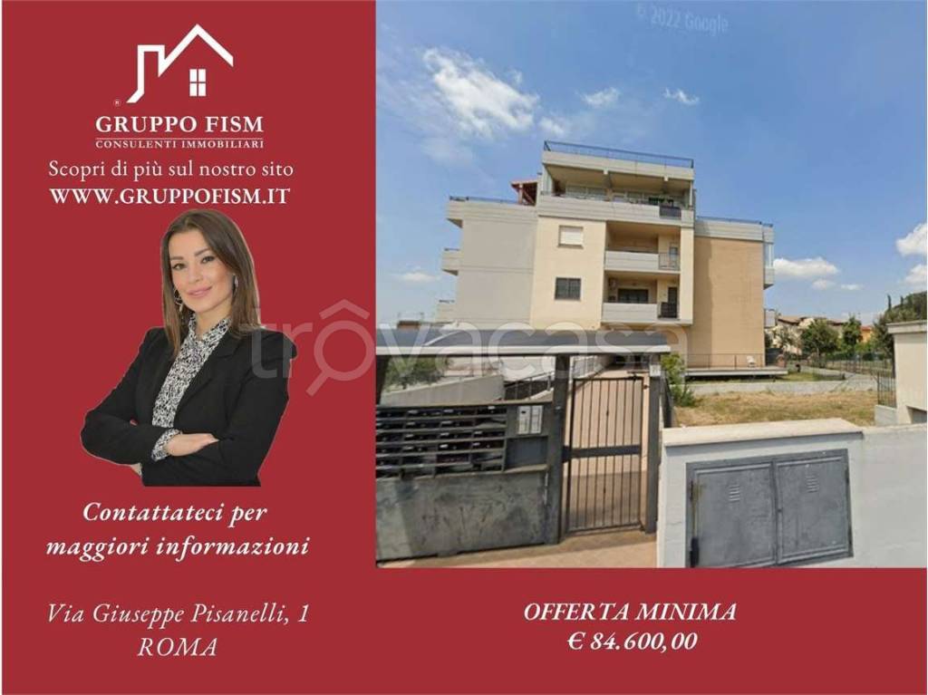 appartamento in vendita a Roma in zona Lunghezza