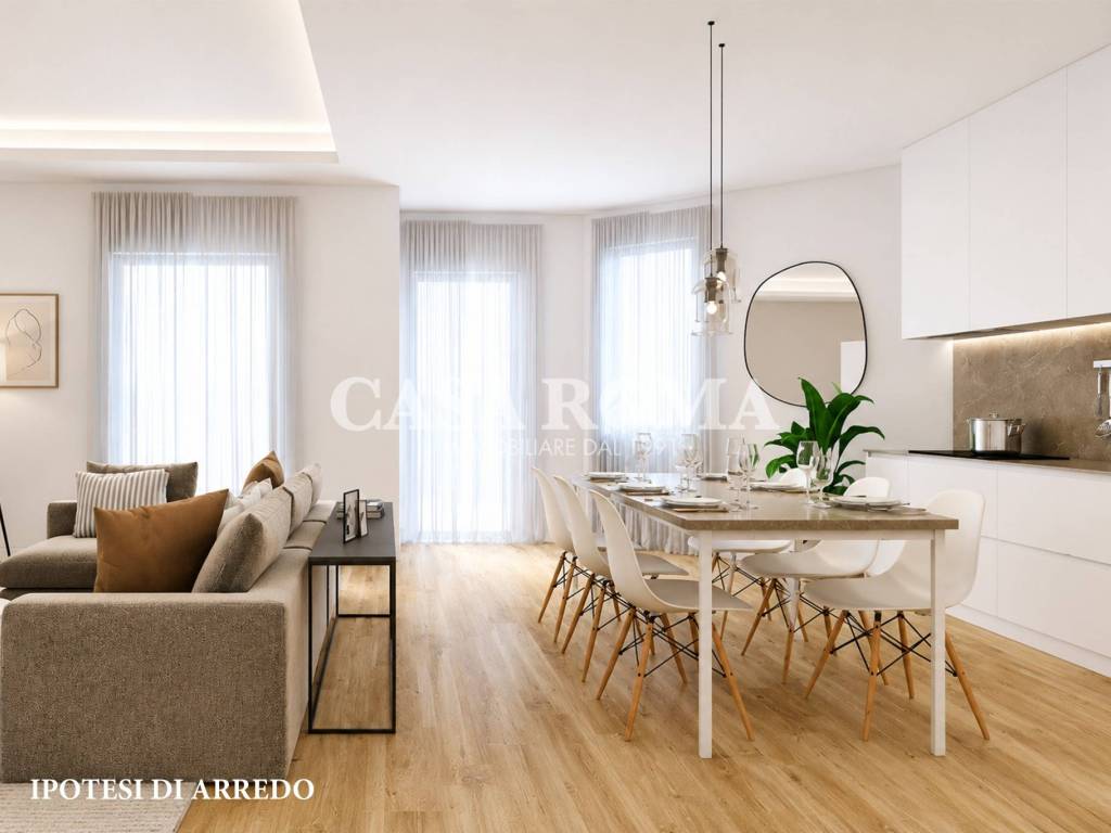 appartamento in vendita a Roma in zona Flaminio