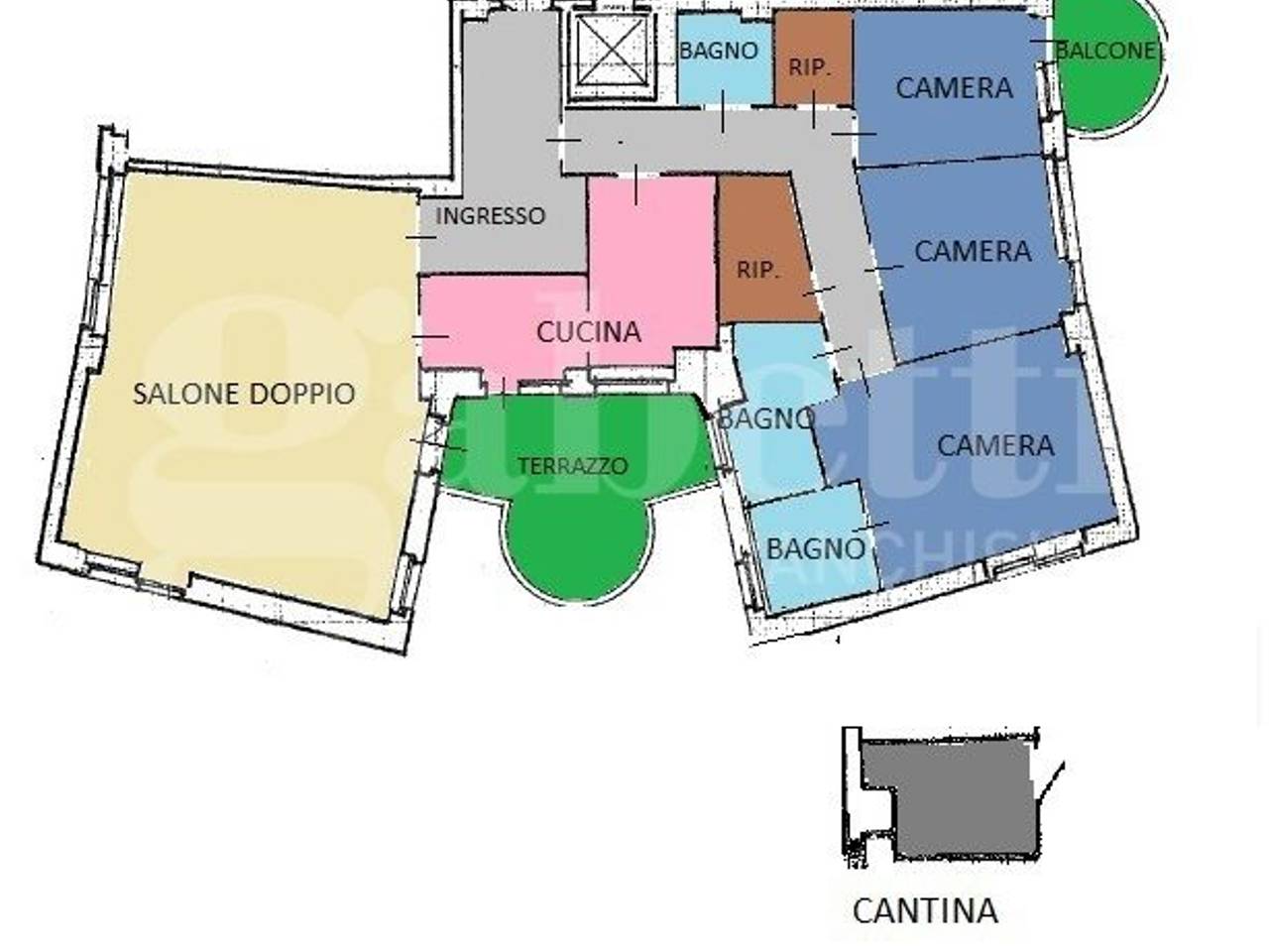 appartamento in vendita a Roma in zona Trieste