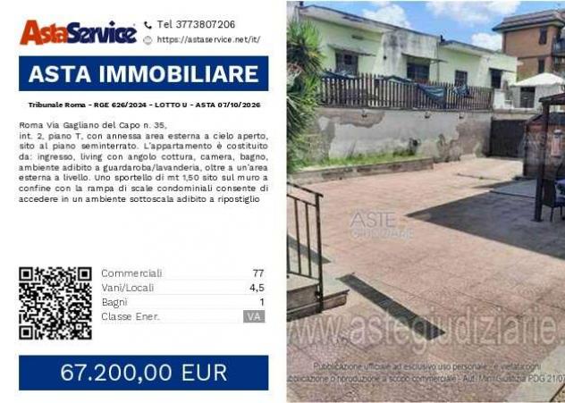 appartamento in vendita a Roma