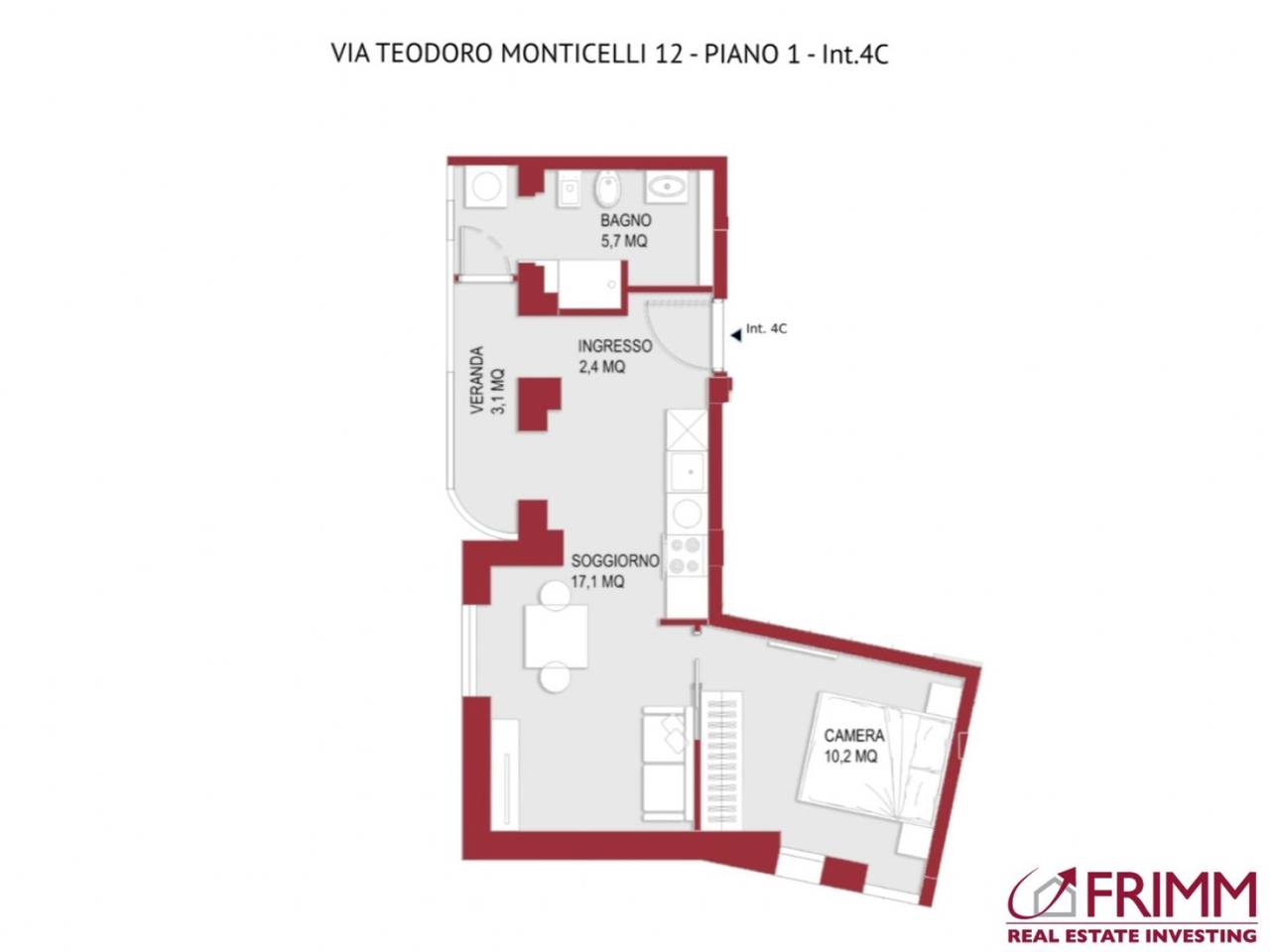 appartamento in vendita a Roma in zona Parioli