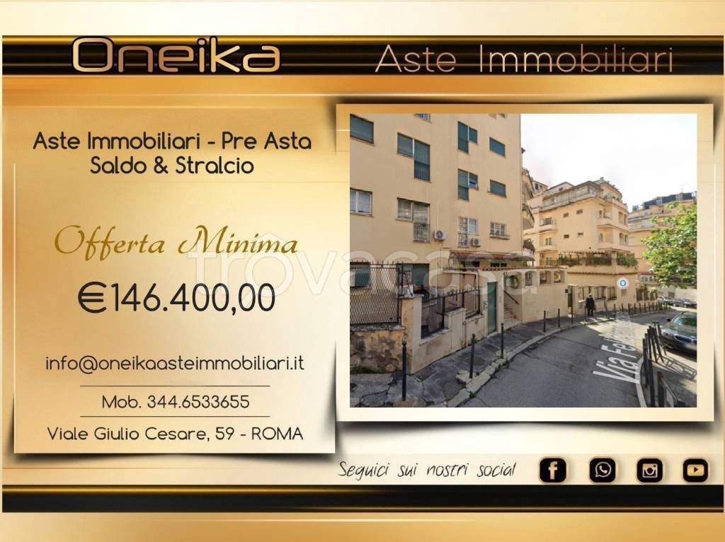 appartamento in vendita a Roma in zona Pinciano