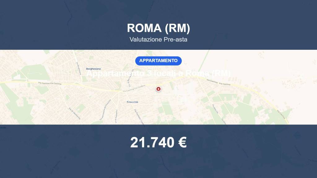 appartamento in vendita a Roma