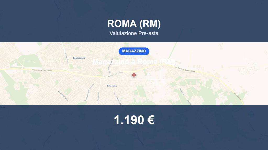 locale commerciale in vendita a Roma