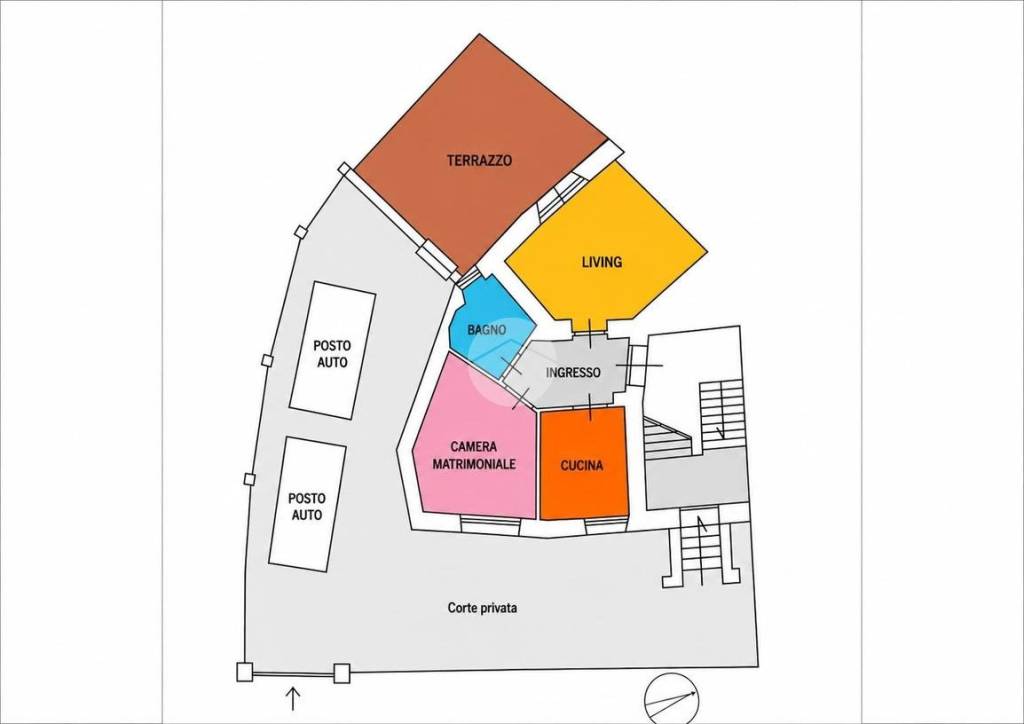 appartamento in vendita a Roma in zona San Saba - Ripa