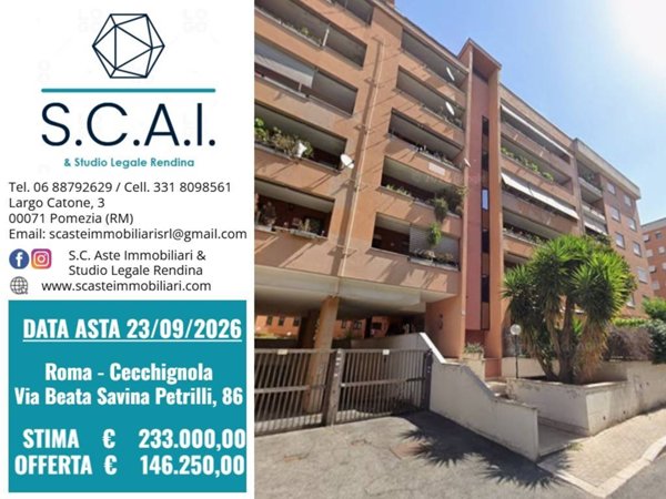 appartamento in vendita a Roma in zona Giuliano Dalmata
