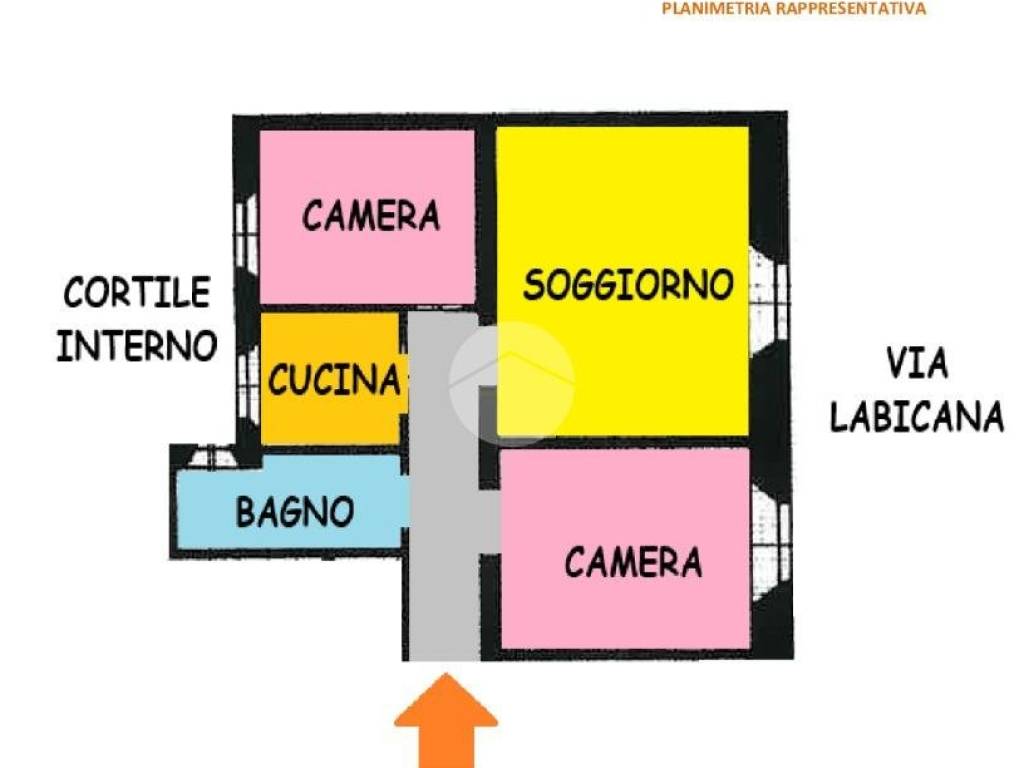 appartamento in vendita a Roma in zona Rione Monti/Campitelli