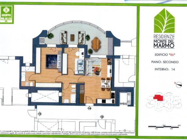 appartamento in vendita a Roma in zona Primavalle
