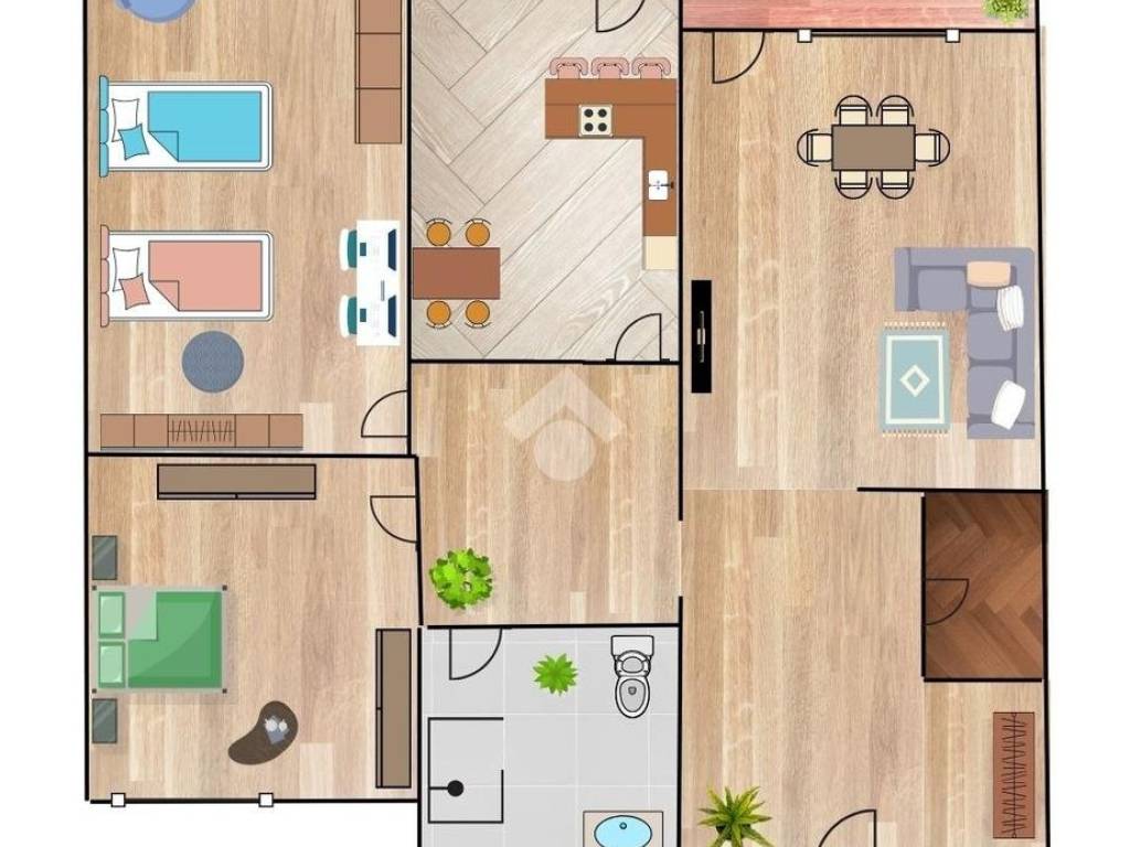 appartamento in vendita a Roma in zona Collatino