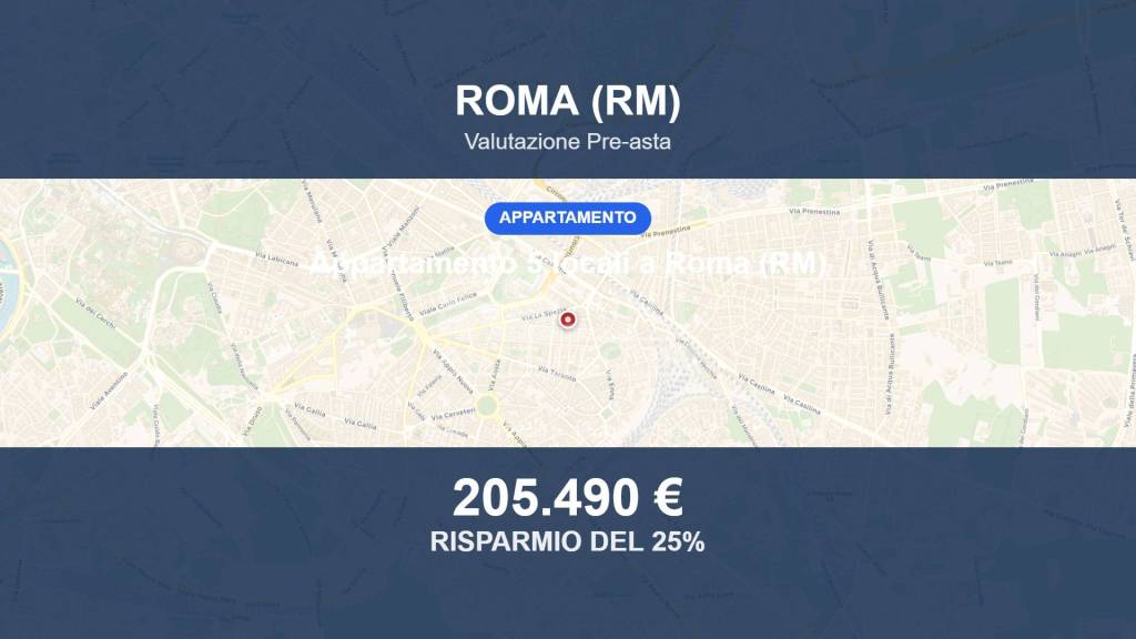 appartamento in vendita a Roma in zona Tuscolano