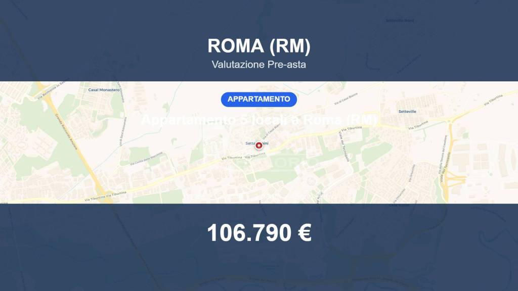 appartamento in vendita a Roma