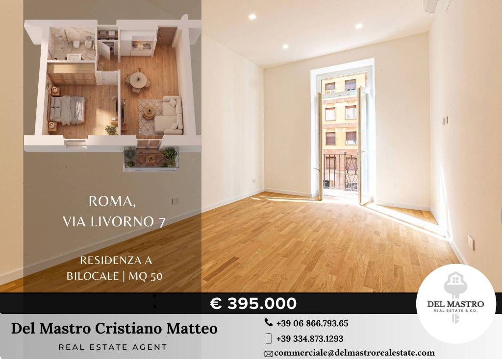 appartamento in vendita a Roma in zona Nomentano
