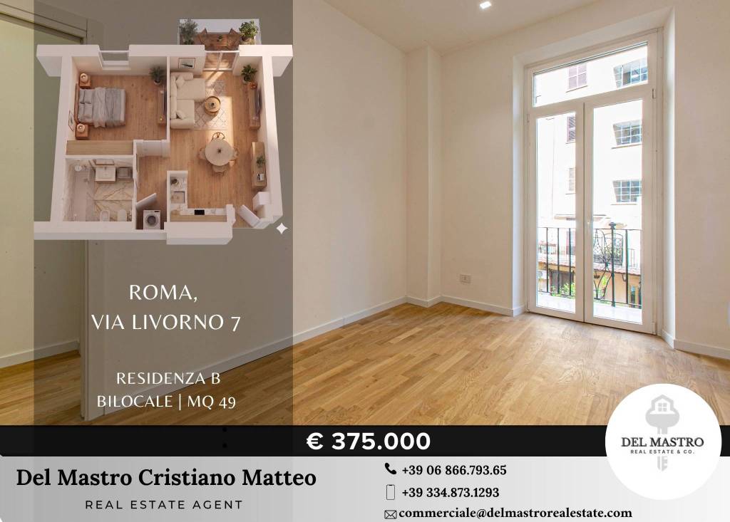 appartamento in vendita a Roma in zona Nomentano