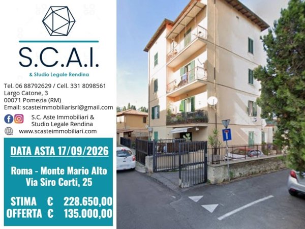 appartamento in vendita a Roma in zona Trionfale