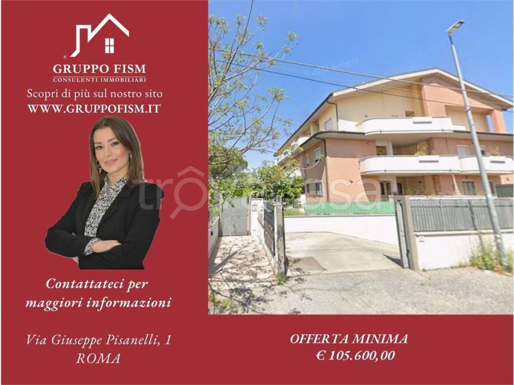 appartamento in vendita a Roma in zona Finocchio