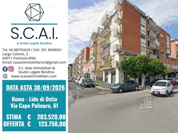 appartamento in vendita a Roma in zona Ostia