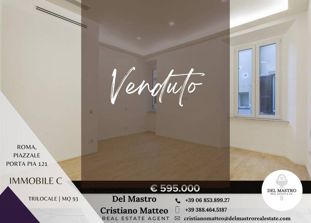 appartamento in vendita a Roma in zona Salario