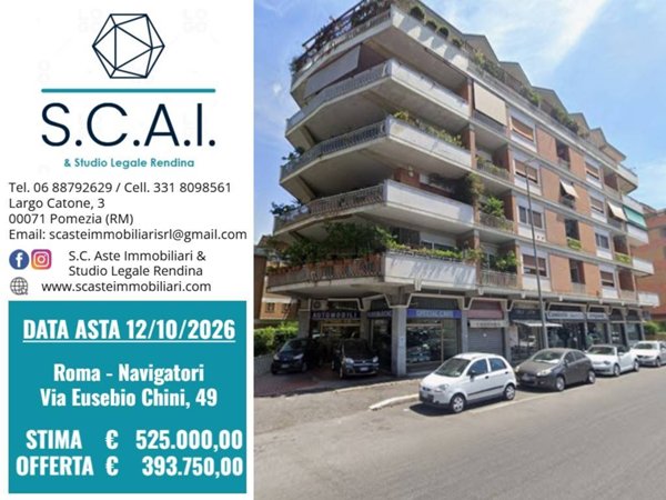 appartamento in vendita a Roma in zona Ardeatino