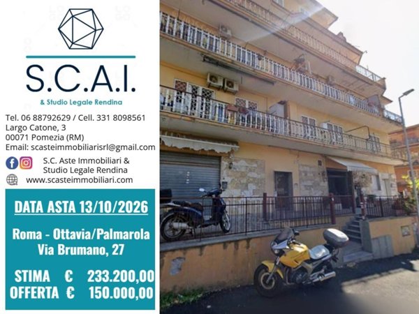 appartamento in vendita a Roma in zona Ottavia