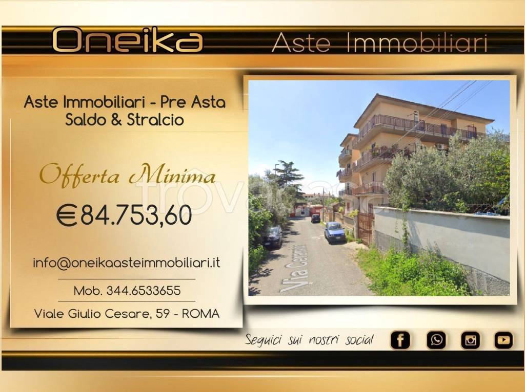 appartamento in vendita a Roma in zona Finocchio