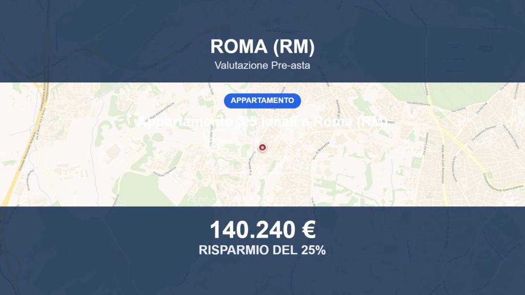 appartamento in vendita a Roma in zona La Pisana