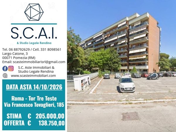 appartamento in vendita a Roma