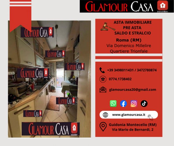 appartamento in vendita a Roma