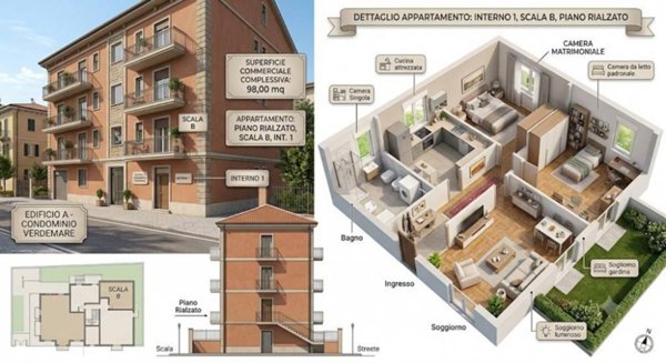 appartamento in vendita a Roma in zona Nomentano