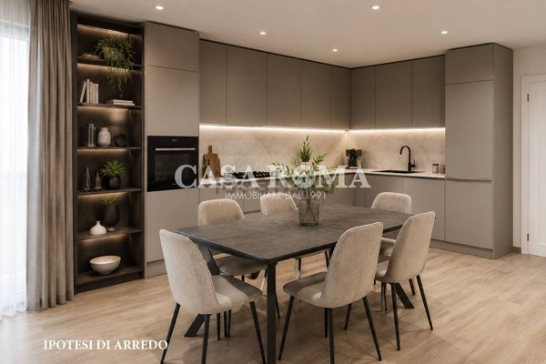 appartamento in vendita a Roma in zona Grottarossa
