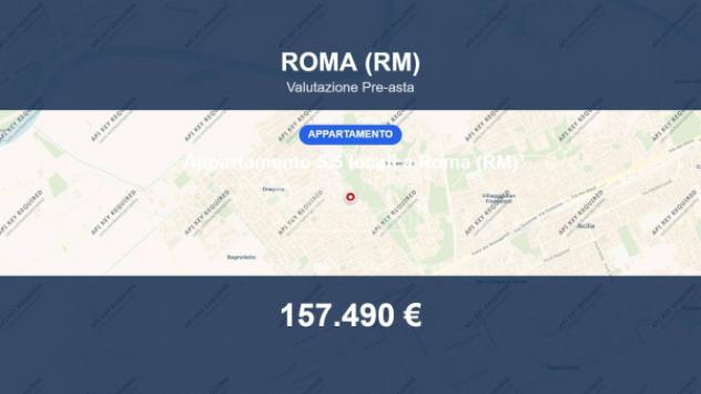 appartamento in vendita a Roma in zona Dragona/Bagnoletto