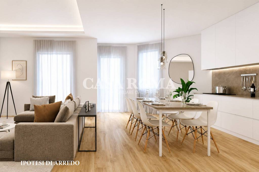 appartamento in vendita a Roma in zona Flaminio