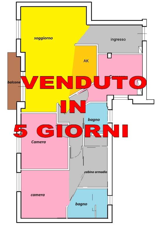 appartamento in vendita a Roma in zona Trieste