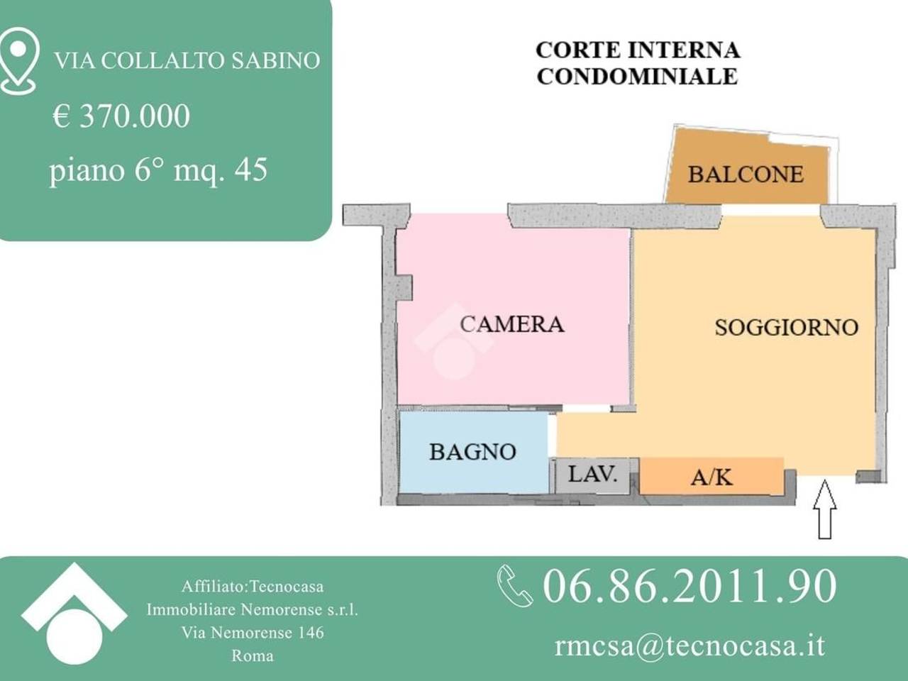 appartamento in vendita a Roma in zona Trieste