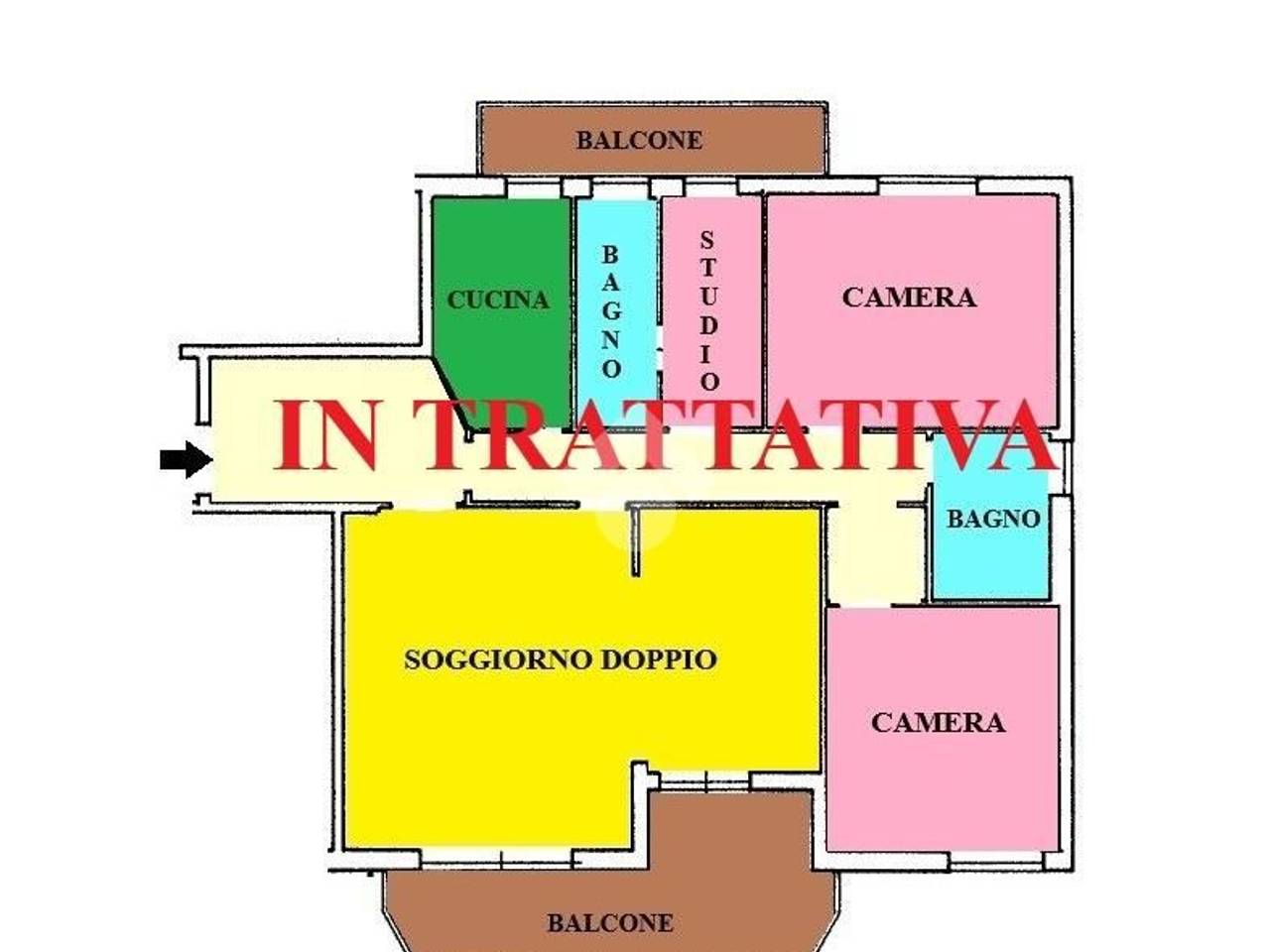 appartamento in vendita a Roma in zona Aurelio