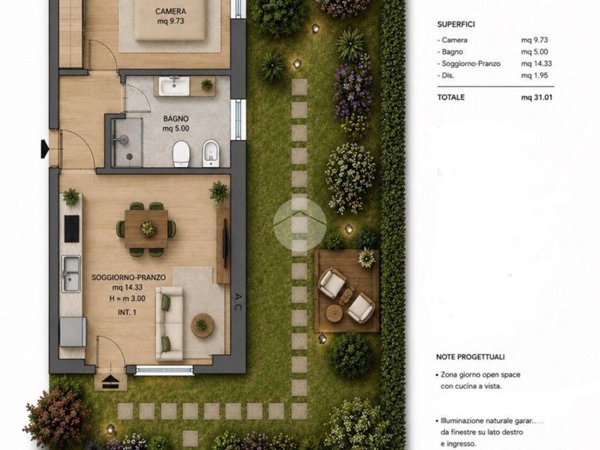 appartamento in vendita a Roma in zona Borghesiana