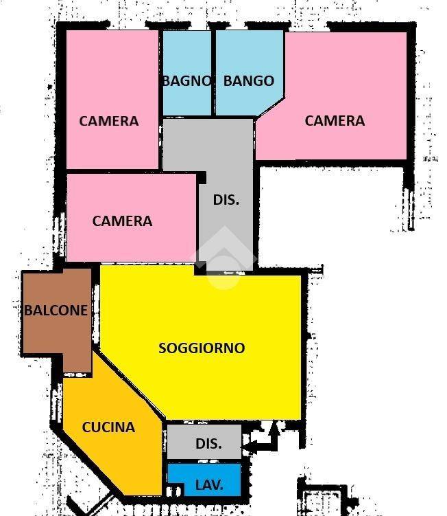 appartamento in vendita a Roma in zona Collatino