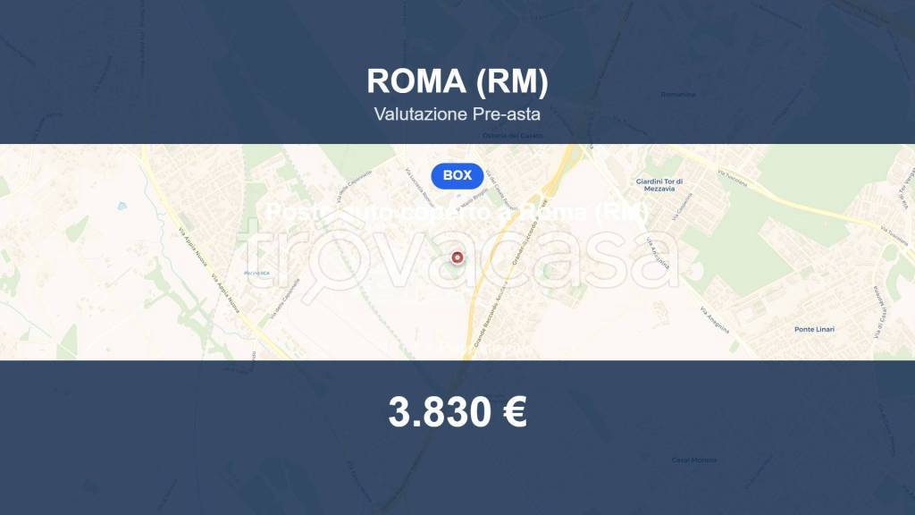 box auto in vendita a Roma in zona Appio Claudio
