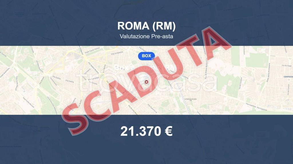 box auto in vendita a Roma in zona Tuscolano