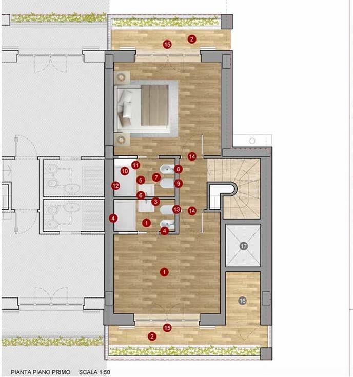 casa indipendente in vendita a Roma in zona Grottarossa