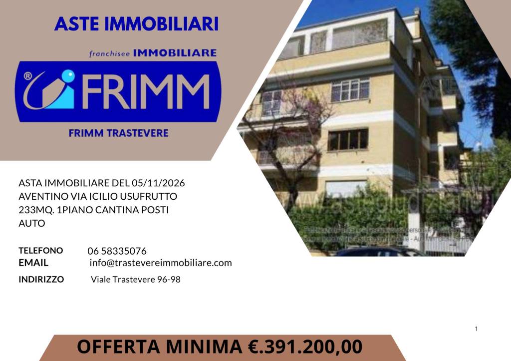 appartamento in vendita a Roma in zona San Saba - Ripa