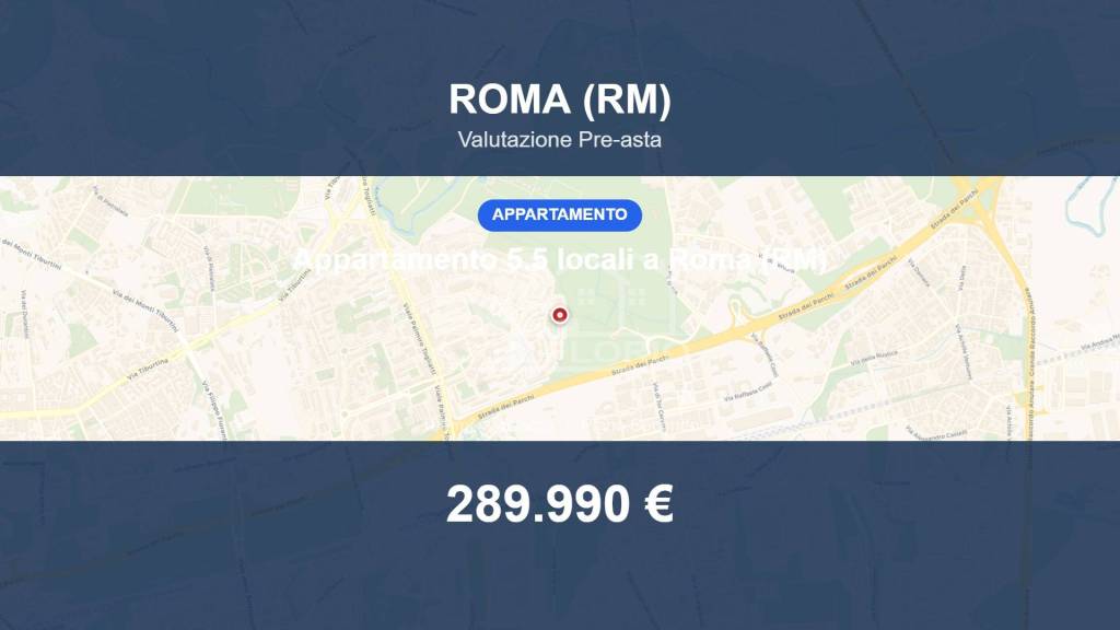 appartamento in vendita a Roma
